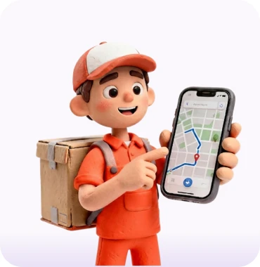 Illustration of intelligent fulfilment picking the fastest, cheapest location