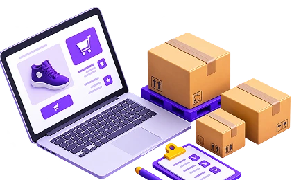Toolkit inventory illustration, Invenzo's unified retail commerce components